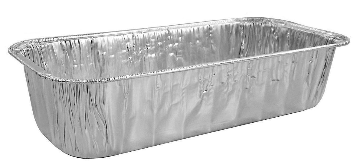 D&W Fine Pack 15640 1/2 lb Loaf Pan - 8 x 4 3/10, Aluminum Foil