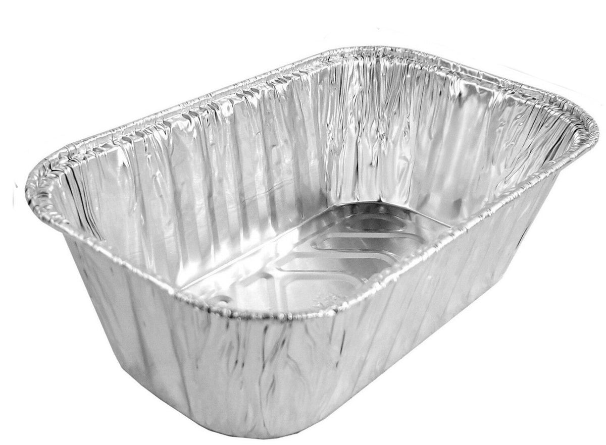 Handi-foil® Cook-n-Carry Mini Loaf Pans & Lids - Silver, 5 pk