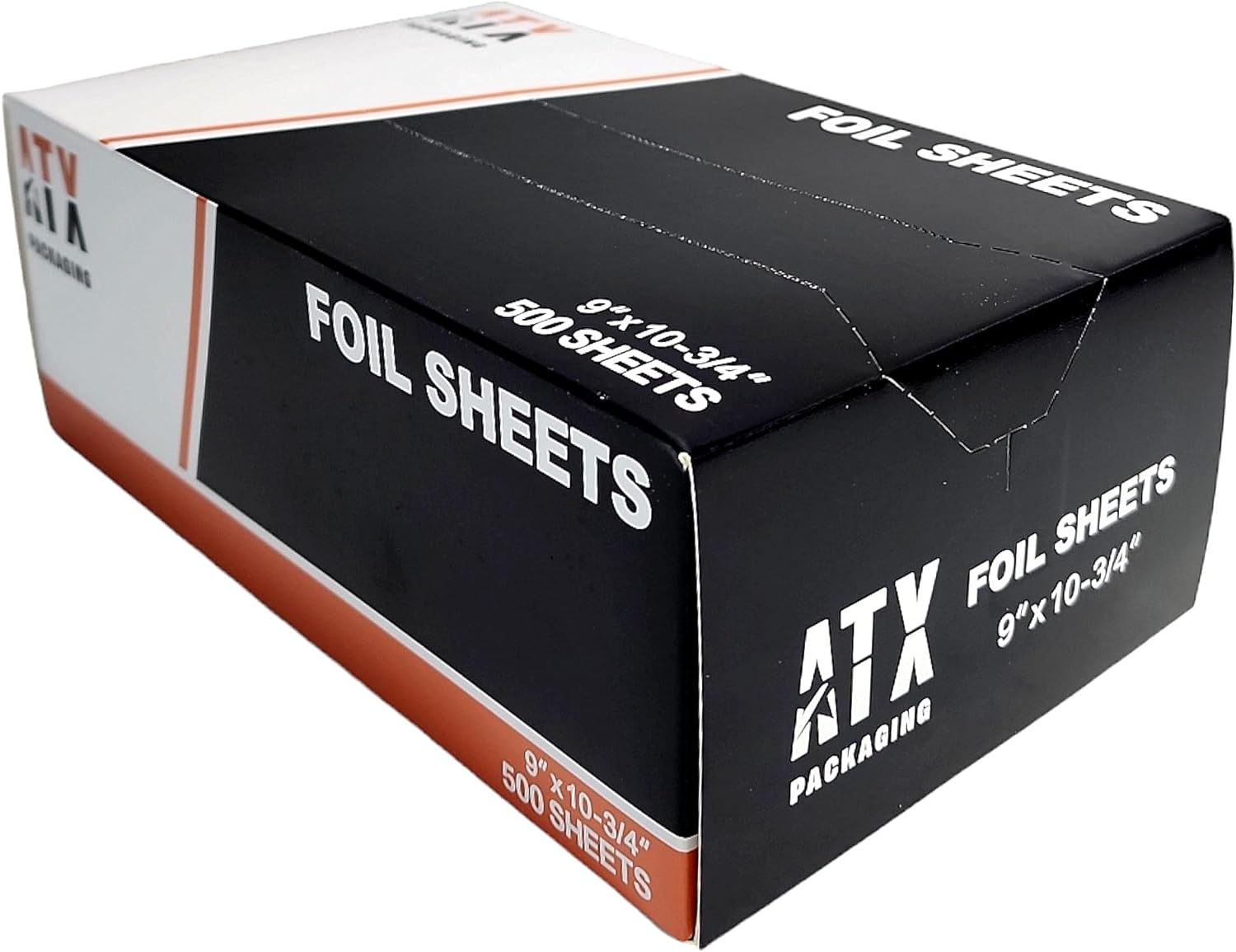 Premium Pre-cut Aluminum Foil Sheets 12 X 10-3/4 