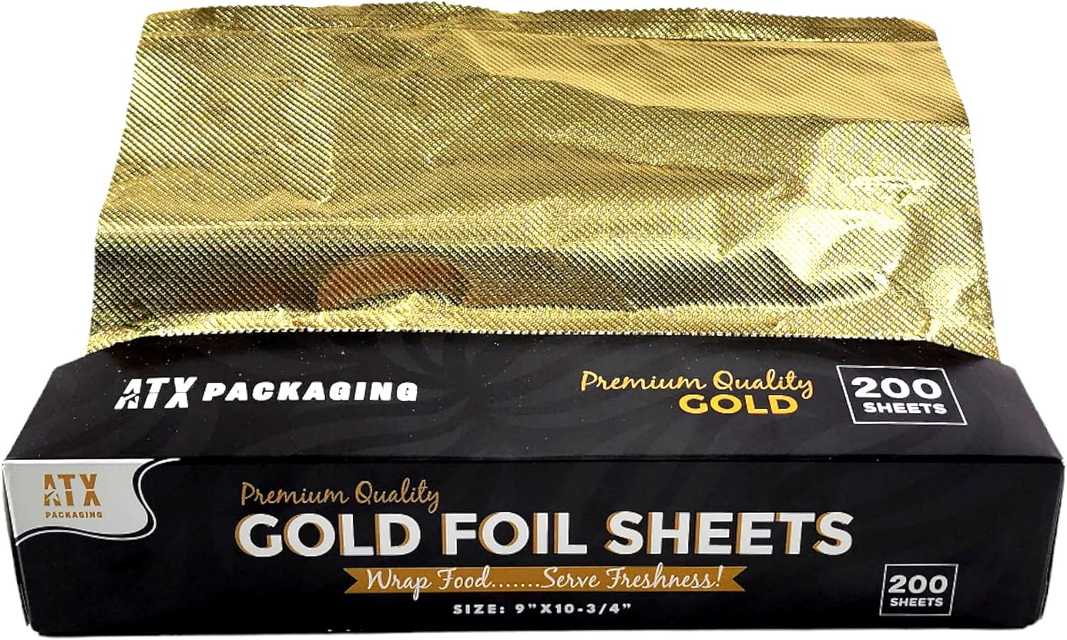 Handi-Foil 12 x 10.75 Gold Pop-Up Foil Sheets 500/PK