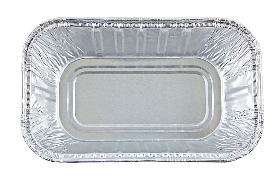 Durable 1 lb. Holiday Aluminum Foil Mini-Loaf Pan With High Dome