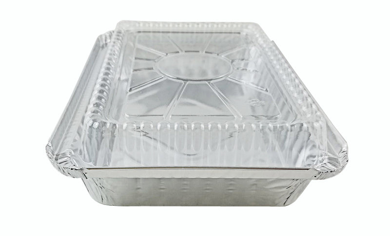 55 Pack - Aluminum Pan / Containers with Lids / Foil Containers / Aluminum  Pans with Lids / Take Out Containers / Disposable Pans / Aluminum Foil Food