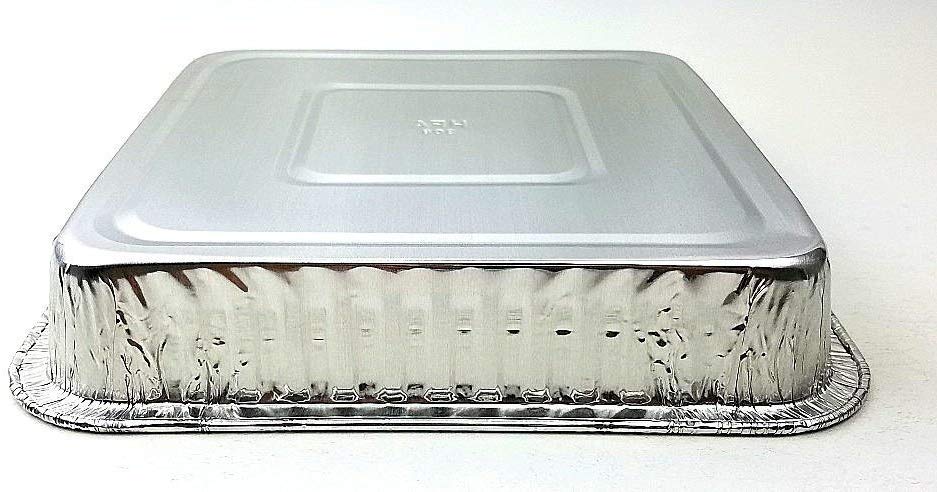 9x9 Aluminum Pans - Disposable Square Foil Baking Pans. Durable