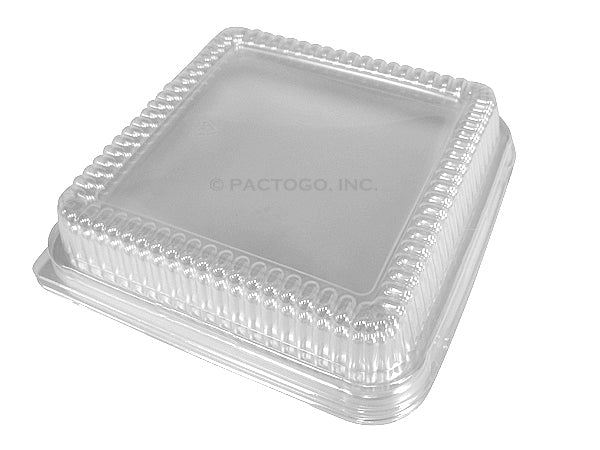 Pactogo 1 lb. Red Aluminum Foil Holiday Mini-Loaf Snowflake Pan With C –