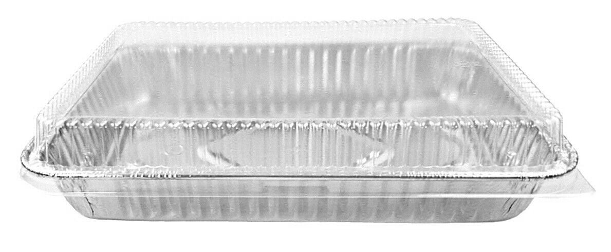 Handi-Foil 9 Round Aluminum Foil Cake Pan w/Clear Dome Lid 50/PK –