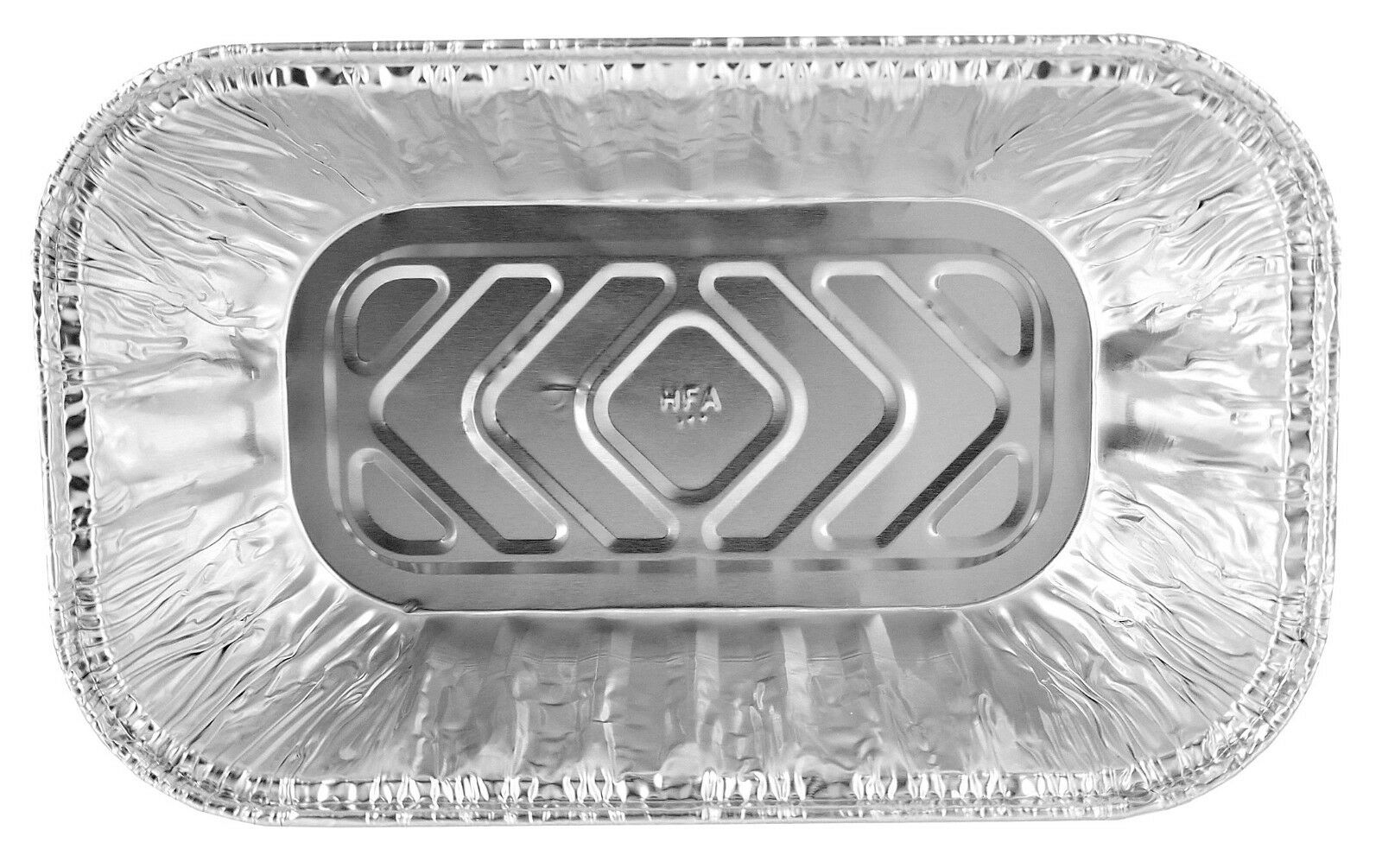 1 lb. Aluminum Foil Small Mini-Loaf Bread Pan w/Clear Dome Lid