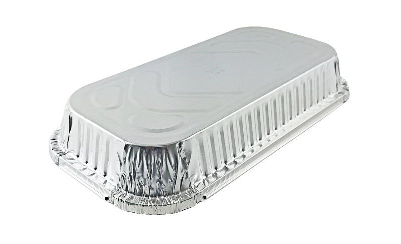 100 3 Compartment foil Tray and Lid 227mm x 177mm x 39mm 210cc/290cc/490cc P