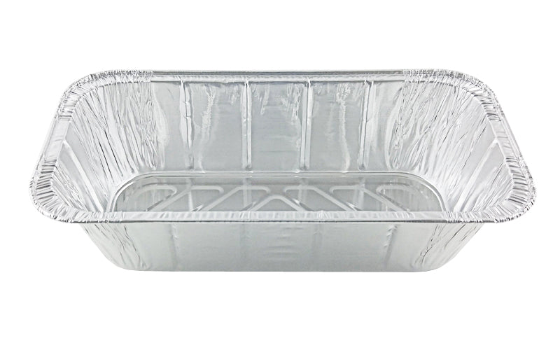 Pactogo Aluminum Foil Pans - Full-Size Deep Disposable Steam Table Pans for Baking, Roasting, Broiling, Cooking, 20.5 x 13 x 3.3 Inches - Heavy Duty